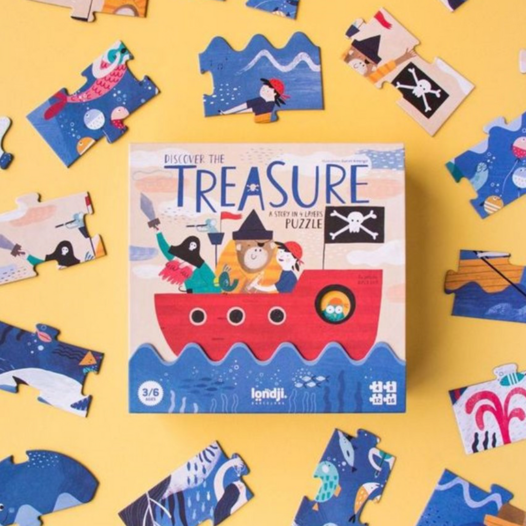 Discover The Treasure Puzzle - Little Kinfolk Boutique | Children's Clothing Regina, SK