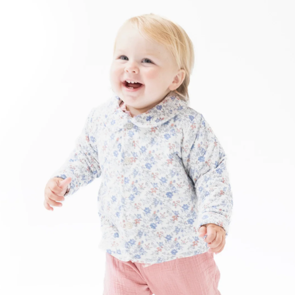 Country Girl Floral Quilted Jacket - Little Kinfolk Boutique | Children's Clothing Regina, SK