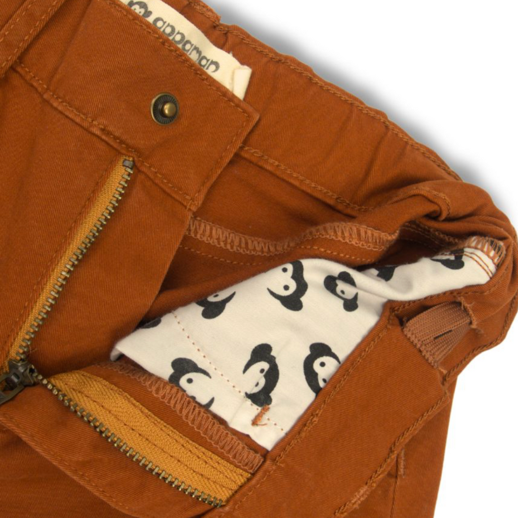 Terracotta Twill Pants - Little Kinfolk Boutique | Children's Clothing Regina, SK