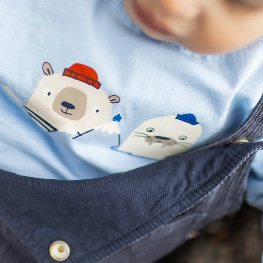 Henry Ice Berg Buds Long Sleeve Tee - Little Kinfolk Boutique | Children's Clothing Regina, SK