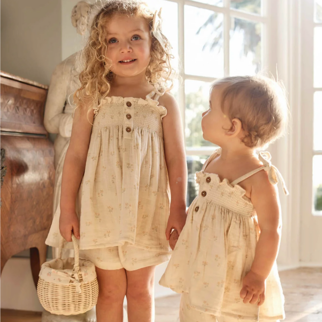 Elodie Muslin Short - Little Kinfolk Boutique | Children's Clothing Regina, SK