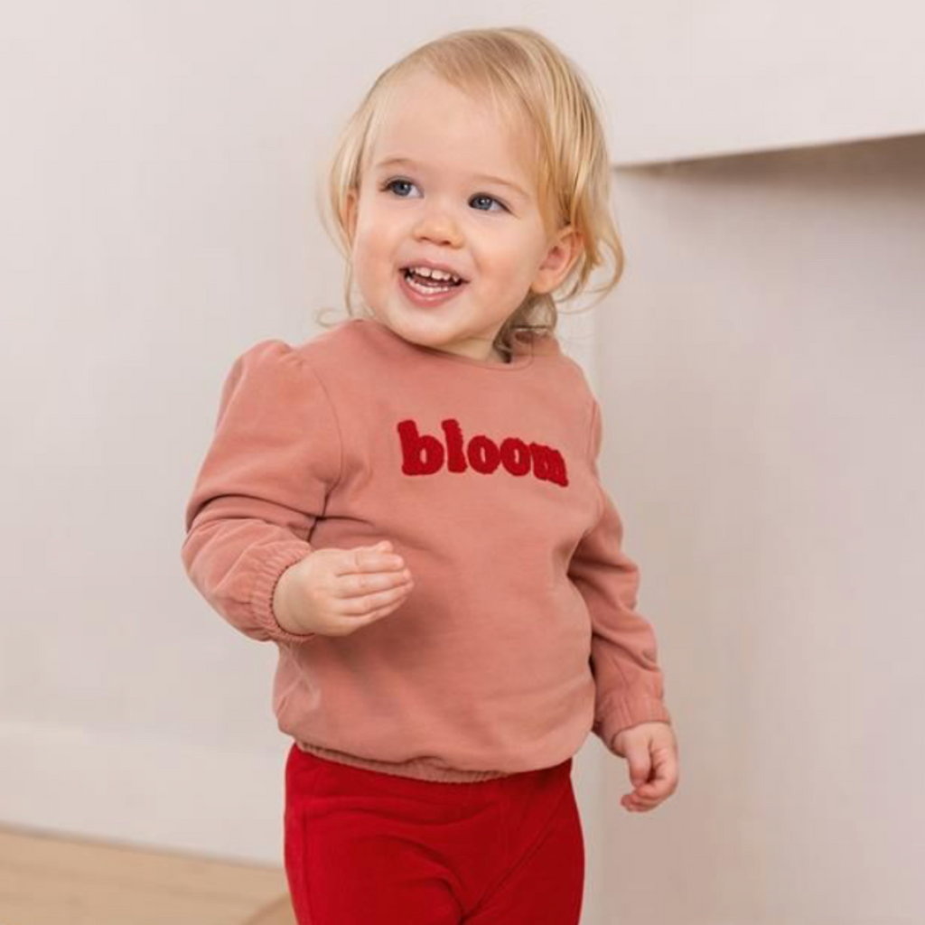 Feurs Bloom Sweatshirt - Little Kinfolk Boutique | Children's Clothing Regina, SK