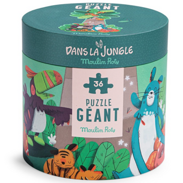 Dans La Jungles 36 Piece Giant Puzzle - Little Kinfolk Boutique | Children's Clothing Regina, SK