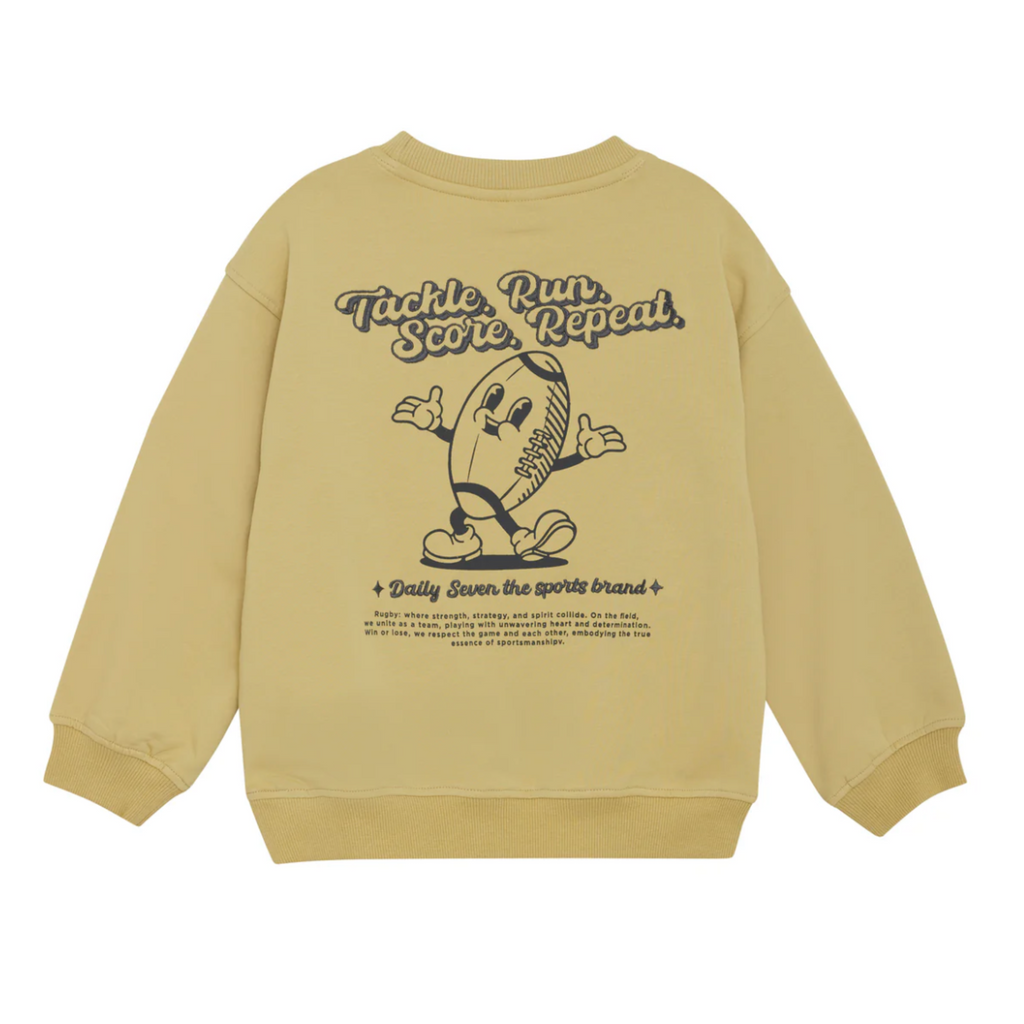 Frankie Football Sweatshirt - Little Kinfolk Boutique | Children's Clothing Regina, SK