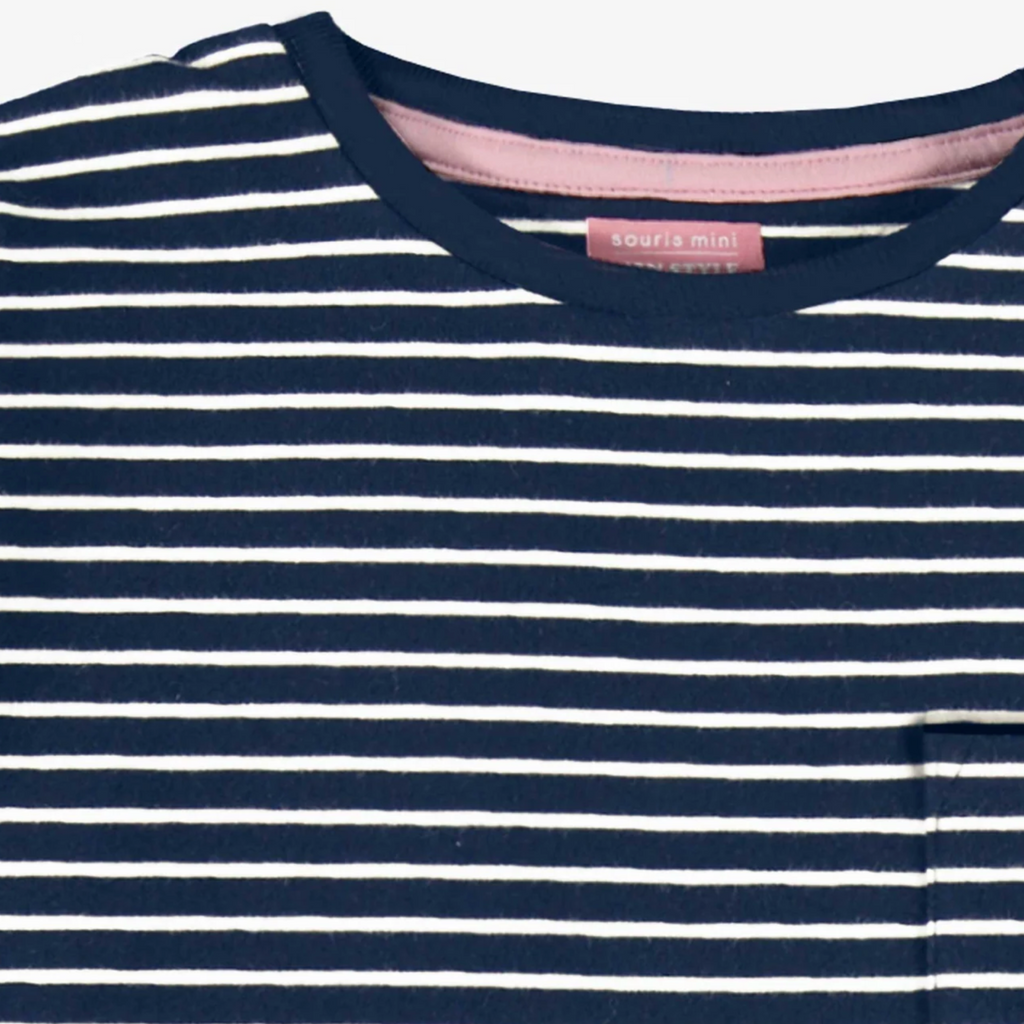 Dollie Stripy Tee - Little Kinfolk Boutique | Children's Clothing Regina, SK