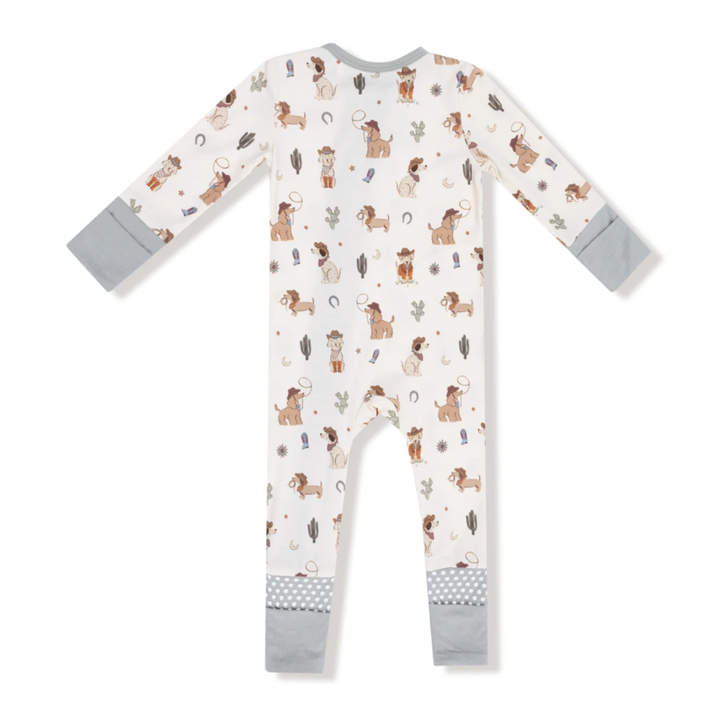 Cowboy & Cowgirl Dogs Sleepers - Little Kinfolk Boutique | Children's Clothing Regina, SK