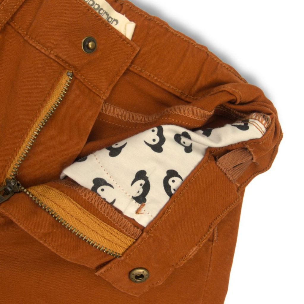 Terracotta Twill Pants - Little Kinfolk Boutique | Children's Clothing Regina, SK