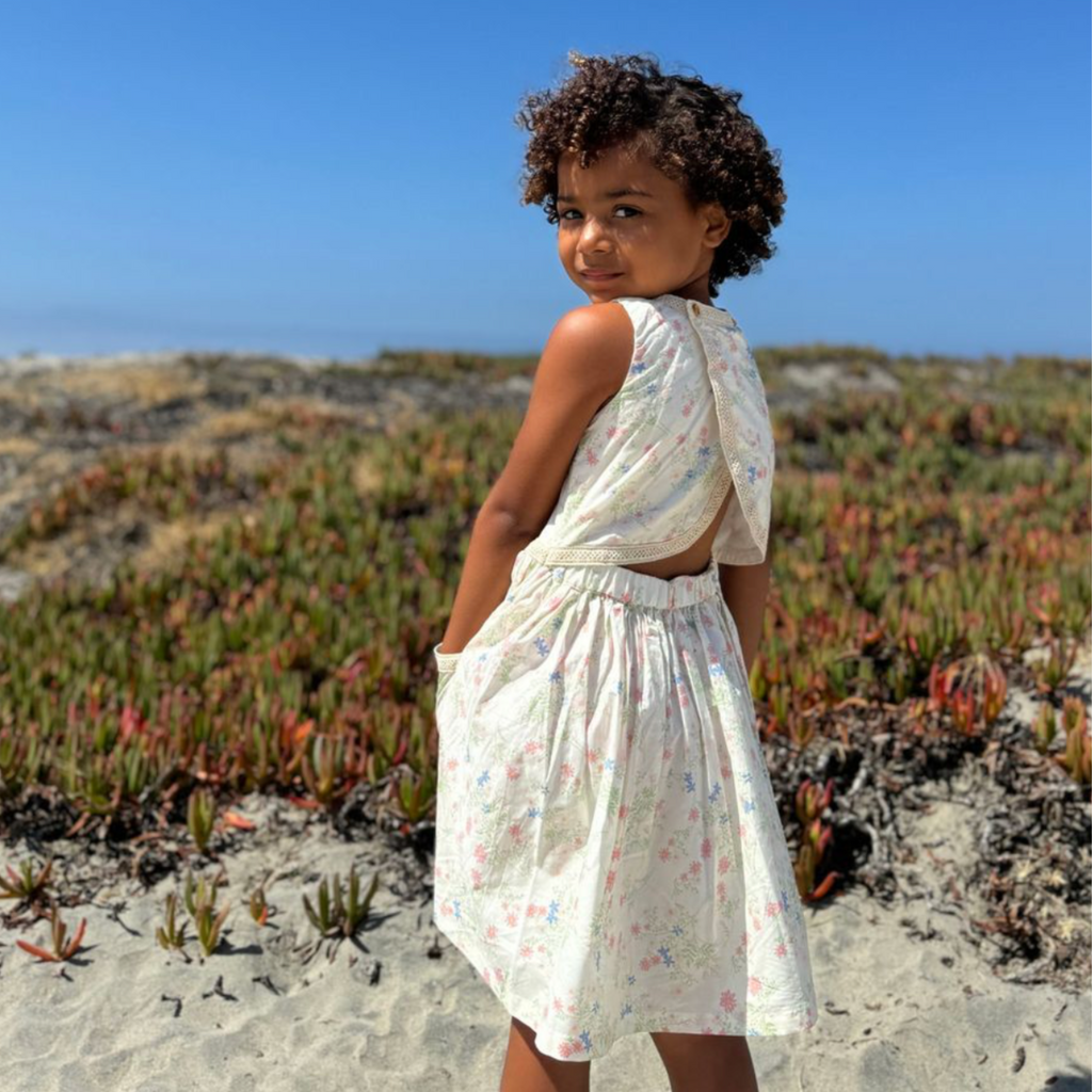 Meadow Floral Dress - Little Kinfolk Boutique | Children's Clothing Regina, SK