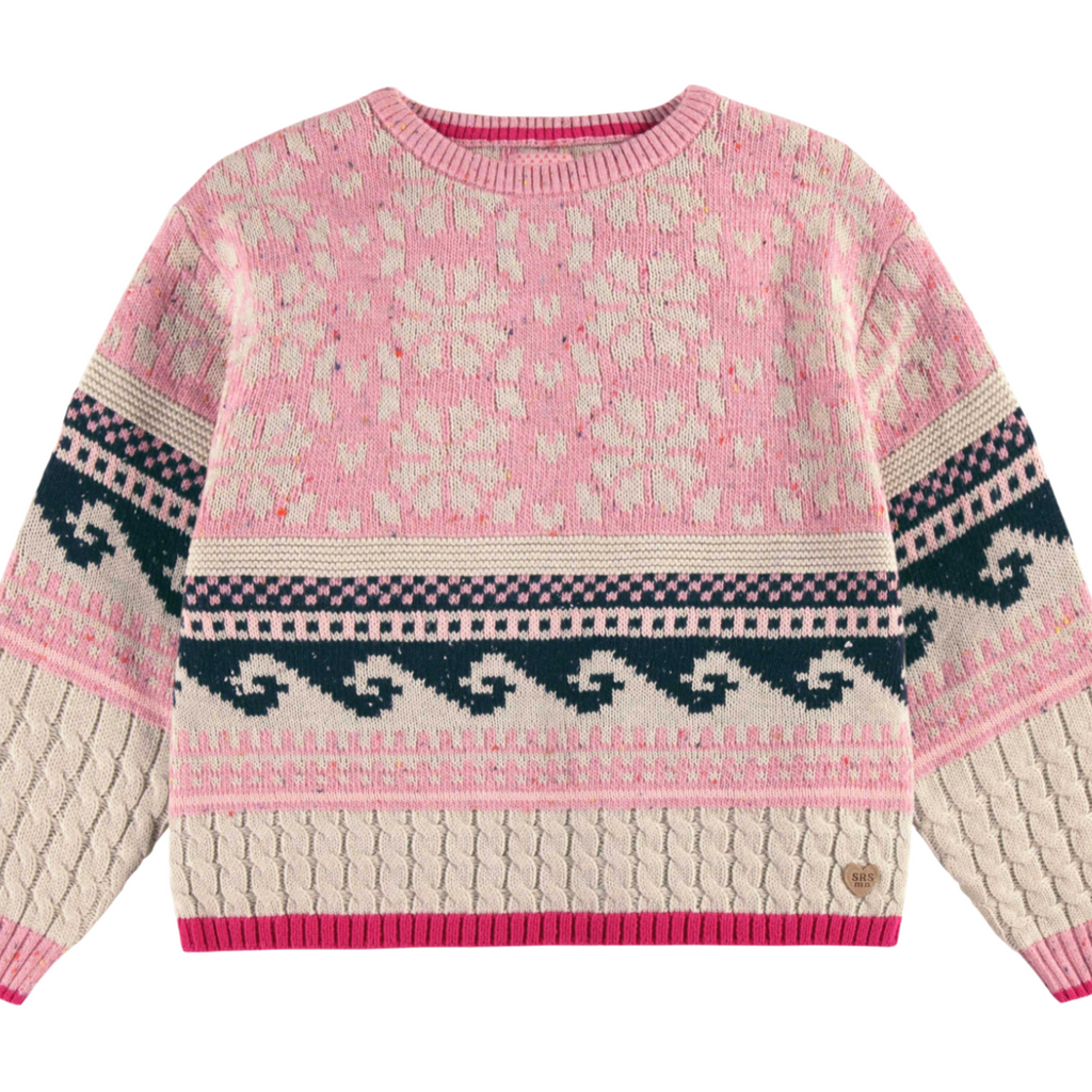Caroline Nordic Knit Sweater - Little Kinfolk Boutique | Children's Clothing Regina, SK