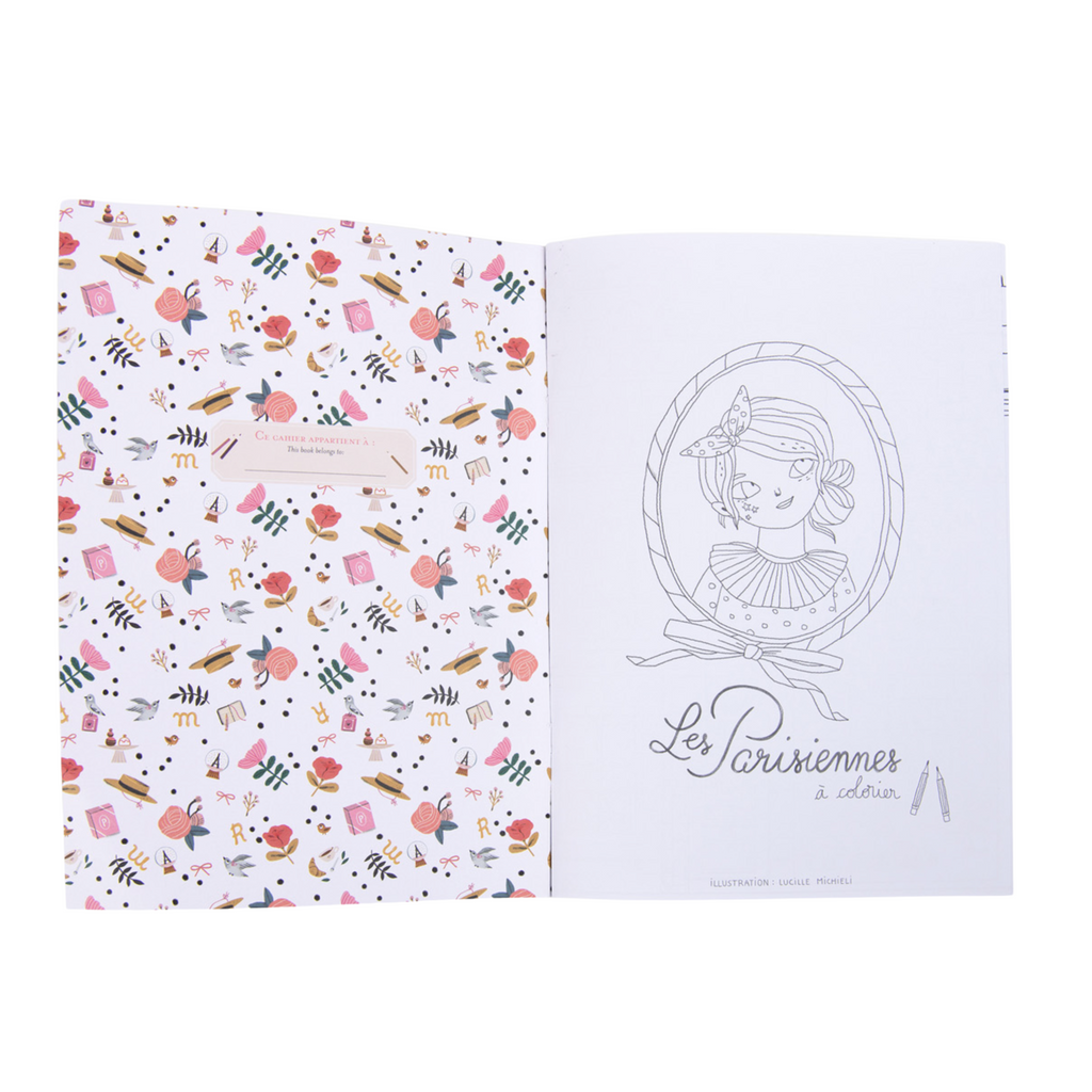 Parisienne Colouring Book - Little Kinfolk Boutique | Children's Clothing Regina, SK