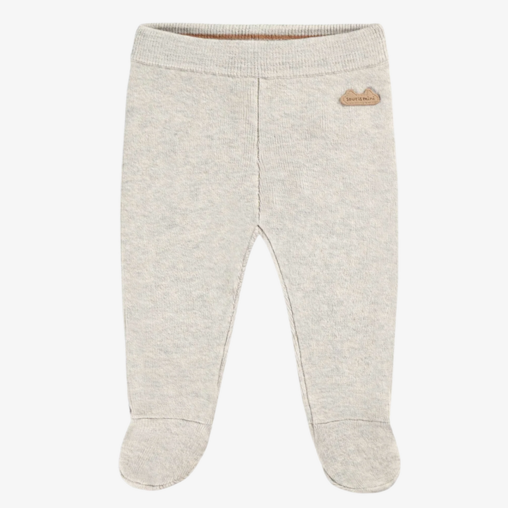 Emily Footed Knit Legging - Little Kinfolk Boutique | Children's Clothing Regina, SK