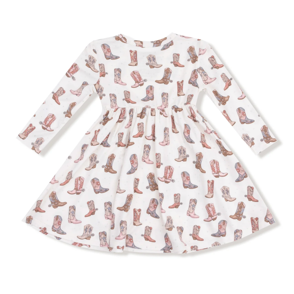 Future Cowgirl Twirl Dress - Little Kinfolk Boutique | Children's Clothing Regina, SK