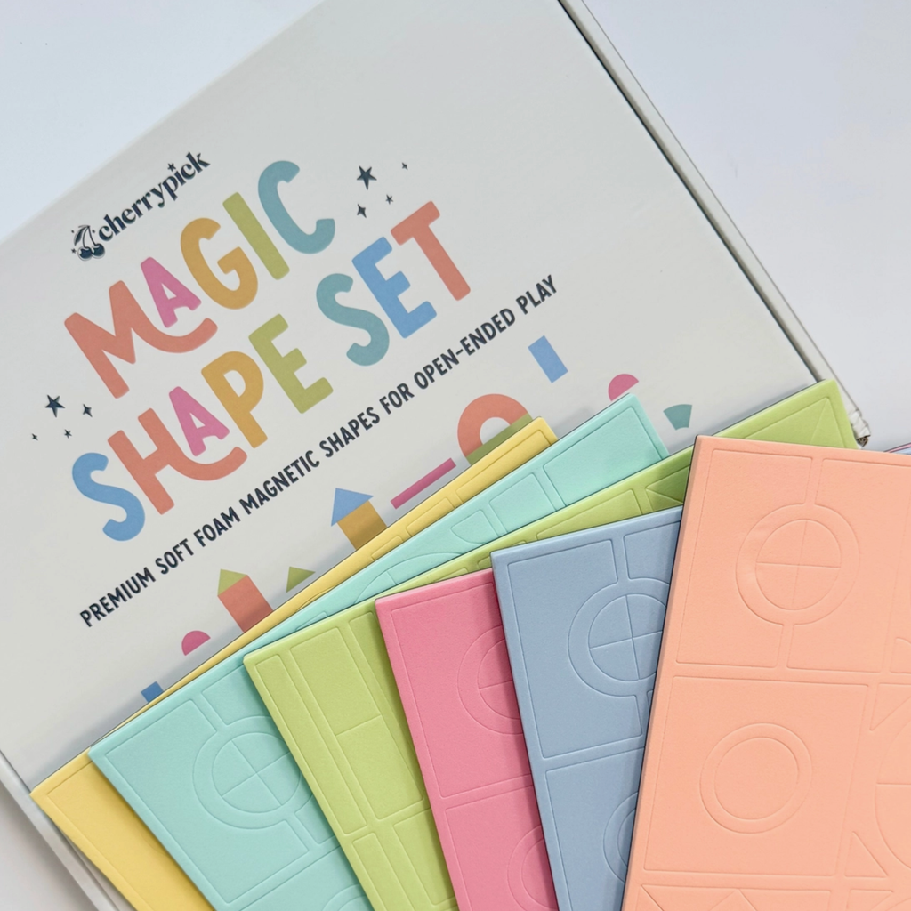 Magic Shape Set - Soft Foam Magnetic Shapes - Little Kinfolk Boutique | Children's Clothing Regina, SK