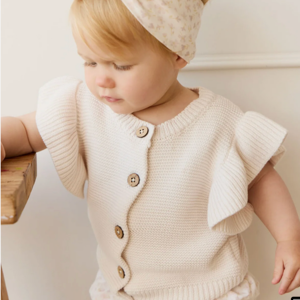 Elise Parisian Pink Vest - Little Kinfolk Boutique | Children's Clothing Regina, SK