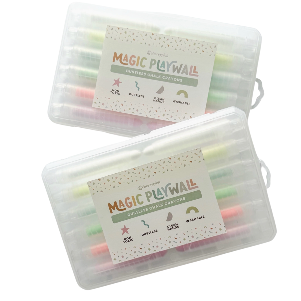 Dustless Chalk Crayons for Magic Wall - NEON - Little Kinfolk Boutique | Children's Clothing Regina, SK