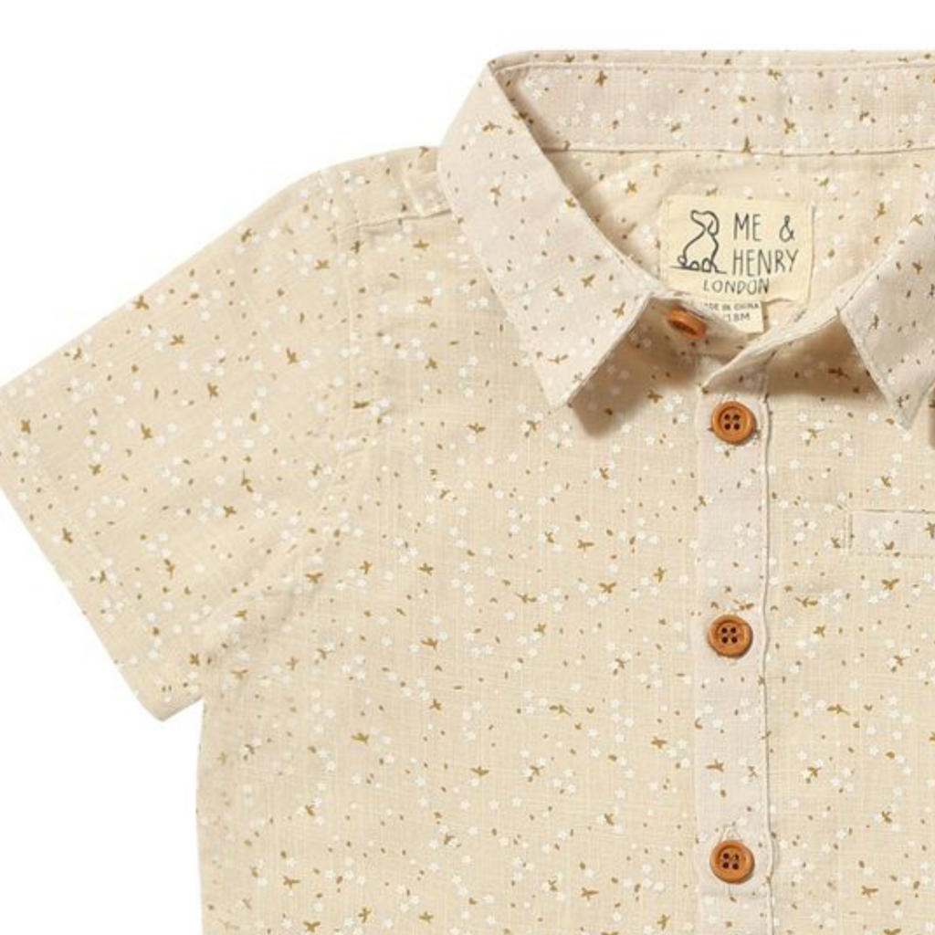 Newport Woven Shirt - Little Kinfolk Boutique | Children's Clothing Regina, SK