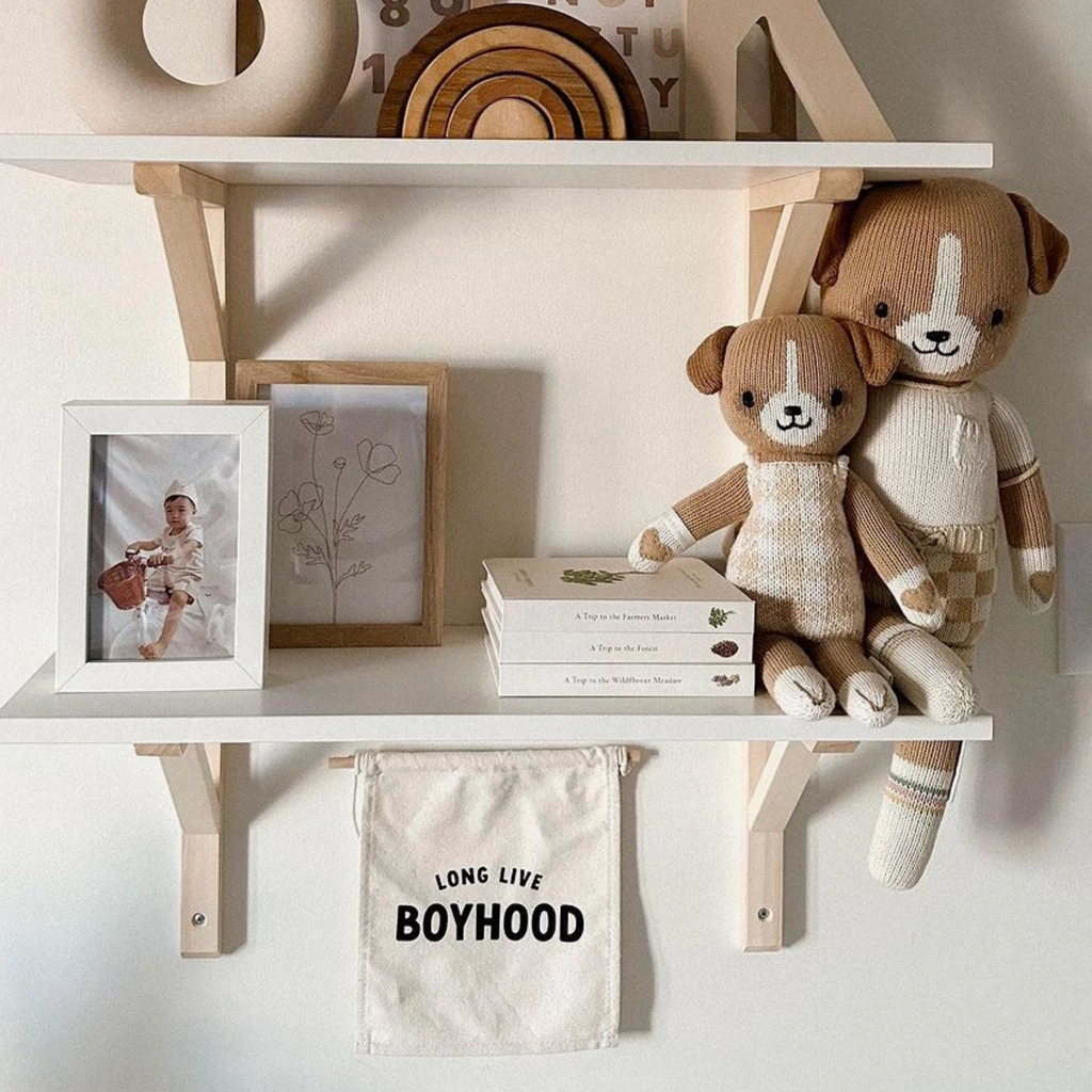 Long Live Boyhood Canvas Banner - Little Kinfolk Boutique | Children's Clothing Regina, SK