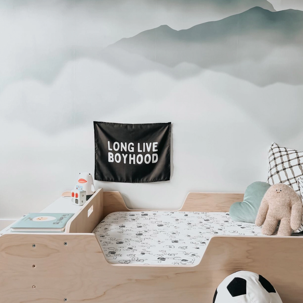 Long Live Boyhood Banner 26x36" - Little Kinfolk Boutique | Children's Clothing Regina, SK