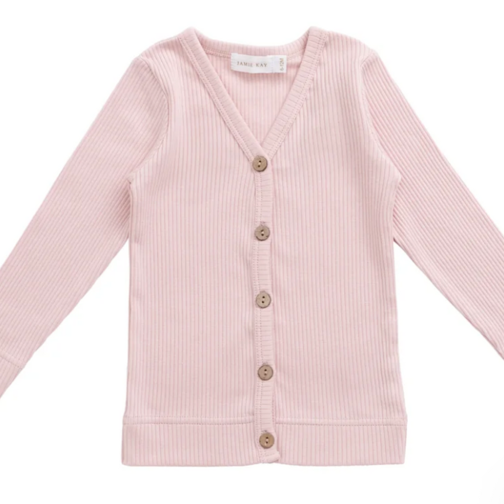 Trinket Organic Cotton Modal Cardigan PRESALE - Little Kinfolk Boutique | Children's Clothing Regina, SK