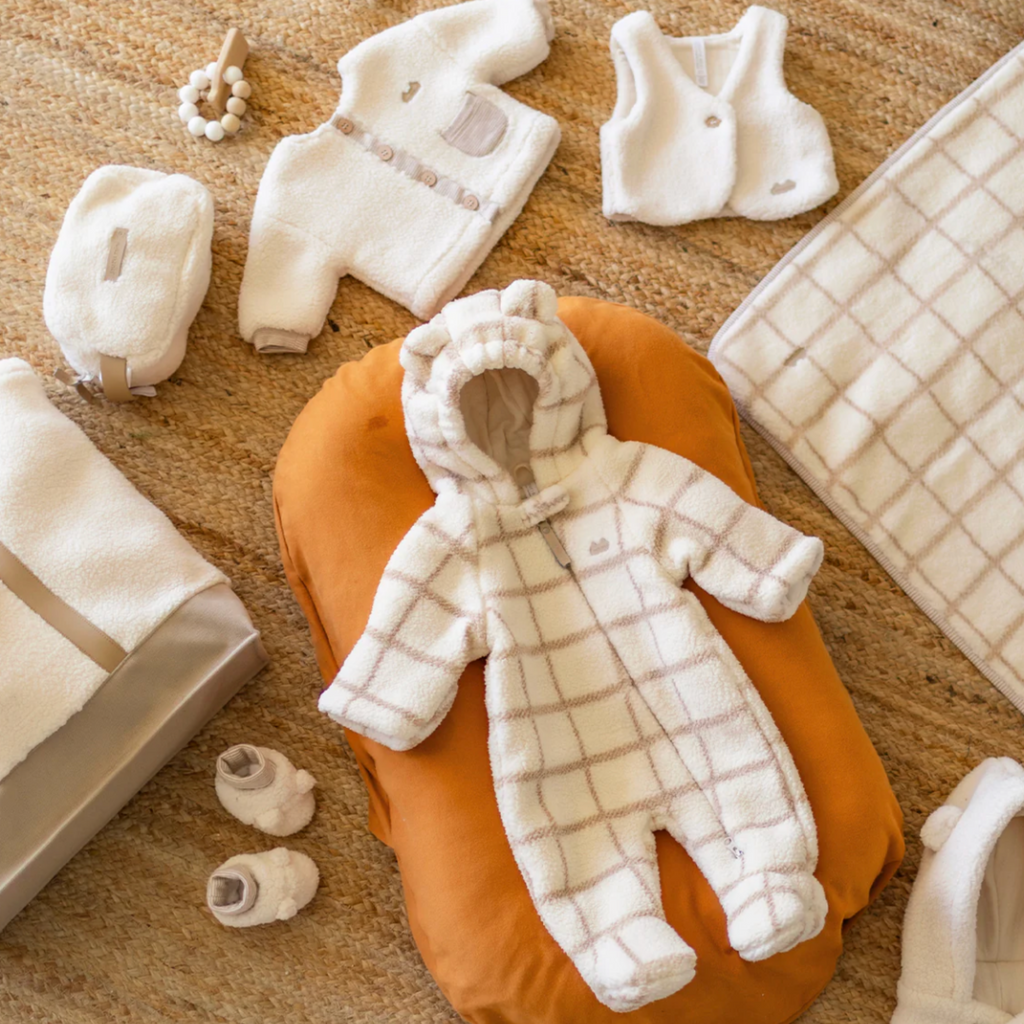 Sherpa One Piece Fleece Suit - Little Kinfolk Boutique | Children's Clothing Regina, SK