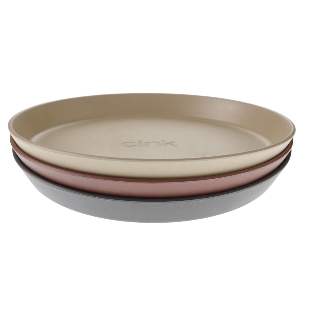 Cink Bamboo 3pc Plate Sets - Little Kinfolk Boutique | Children's Clothing Regina, SK