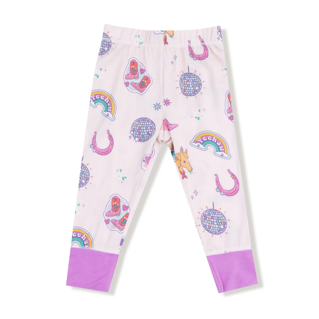 Disco Cowgirl PJ Set - Little Kinfolk Boutique | Children's Clothing Regina, SK