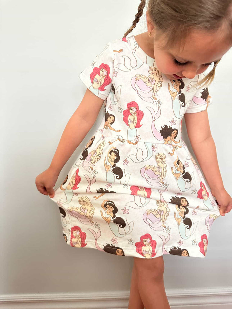 Dear Aspen - Princess Mermaid Dress - Little Kinfolk Boutique | Children's Clothing Regina, SK