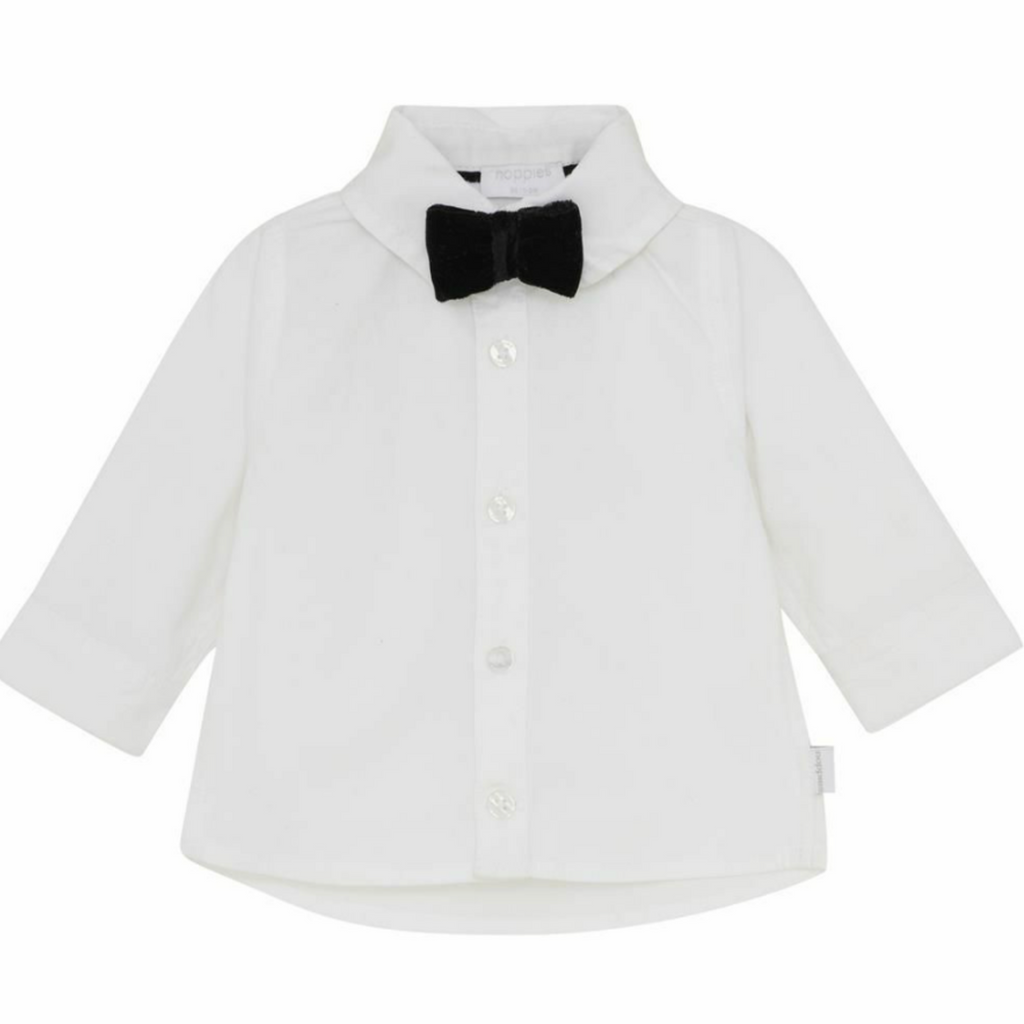 Noppies Dress Shirt & Bow Tie - Little Kinfolk Boutique | Children's Clothing Regina, SK