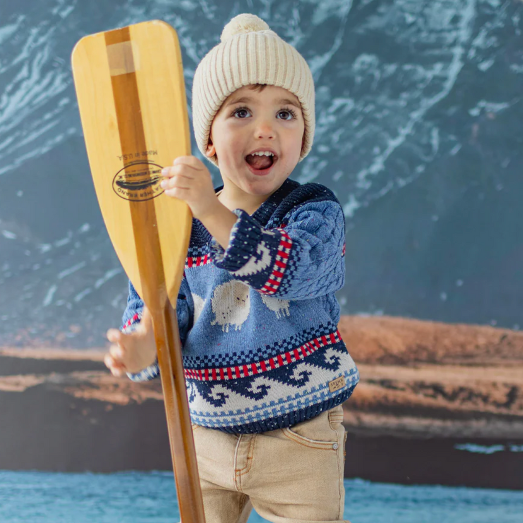 Christophe Nordic Knit Sweater - Little Kinfolk Boutique | Children's Clothing Regina, SK