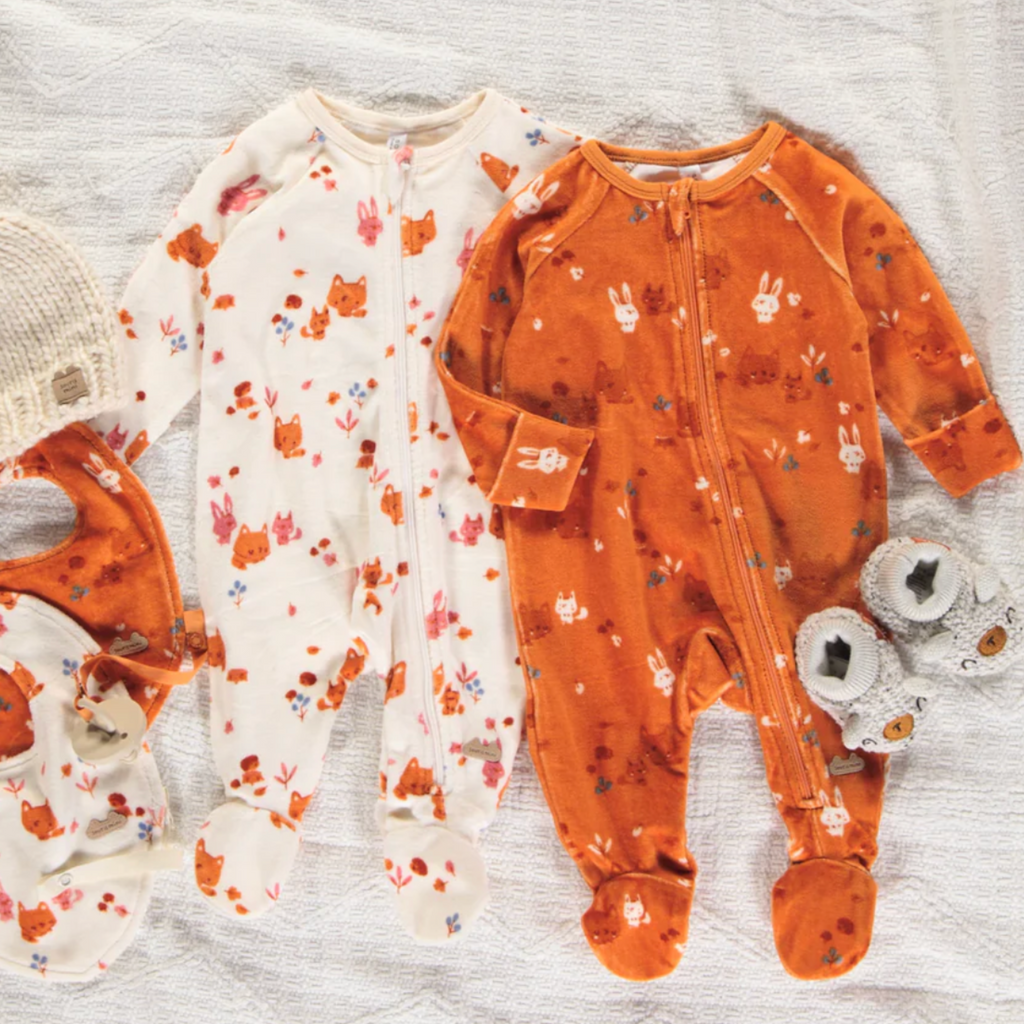 Phoebe & Felix Fox Sleepers - Little Kinfolk Boutique | Children's Clothing Regina, SK