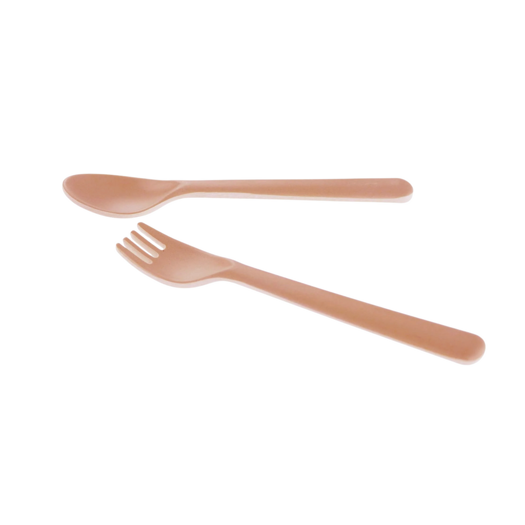 Cink Bamboo Fork & Spoon Sets - Little Kinfolk Boutique | Children's Clothing Regina, SK