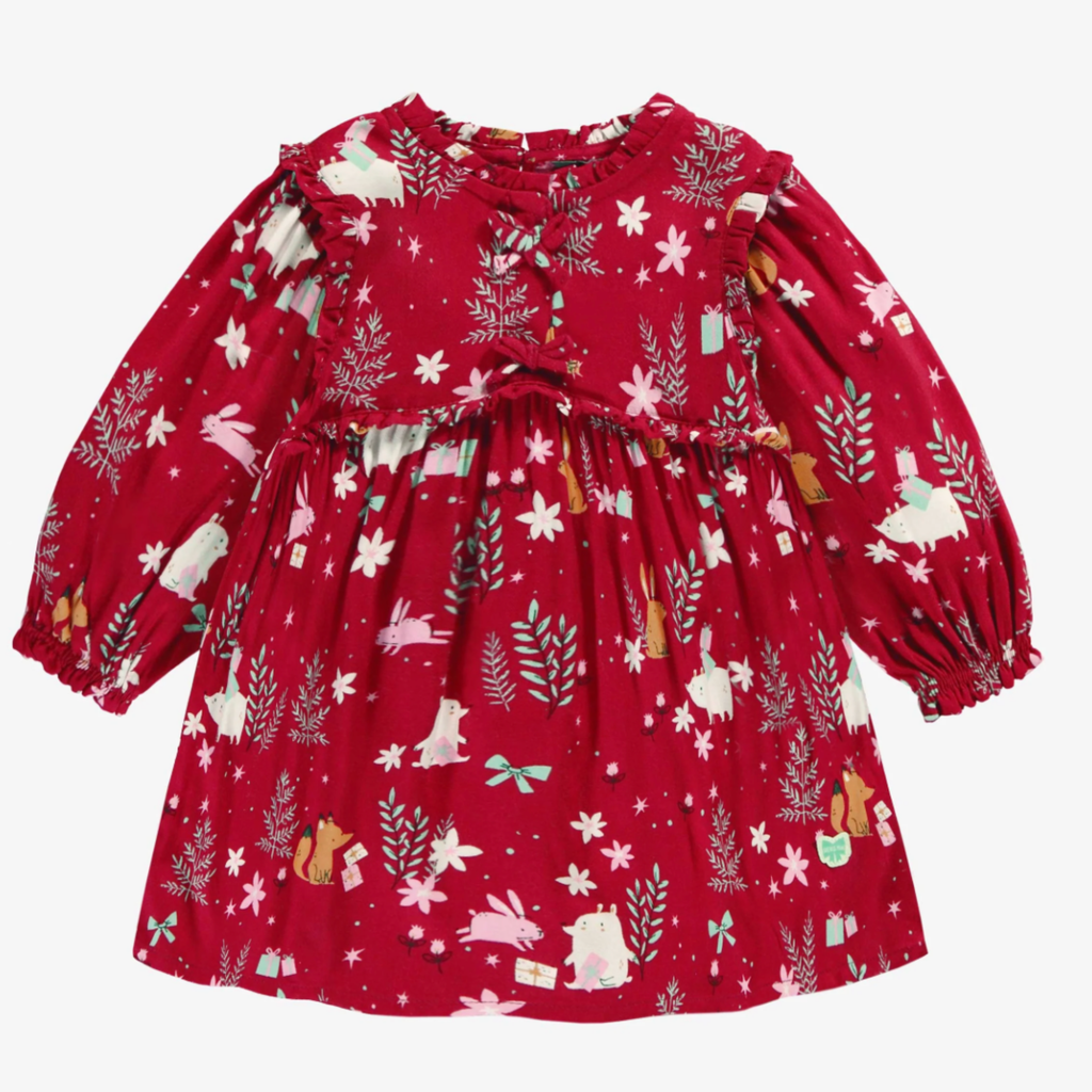 Ayla Holiday Dress - Little Kinfolk Boutique | Children's Clothing Regina, SK