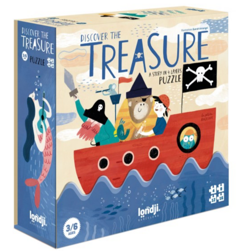 Discover The Treasure Puzzle - Little Kinfolk Boutique | Children's Clothing Regina, SK