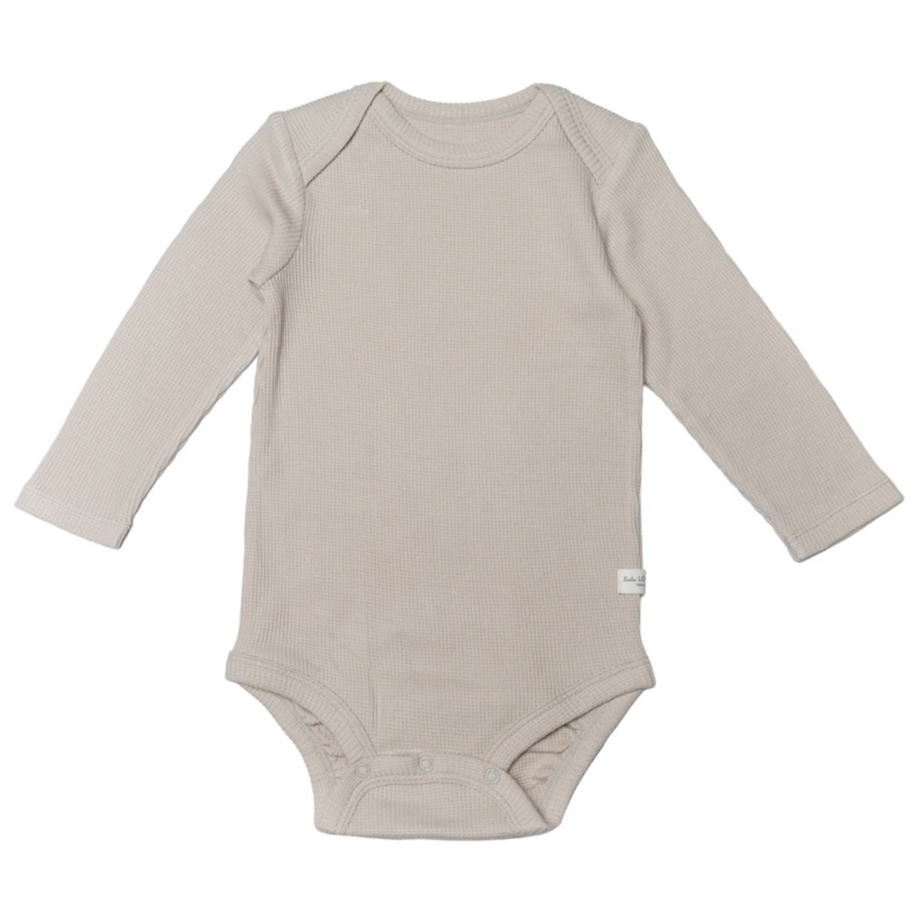 Silver Birch Waffle Long Sleeve - Little Kinfolk Boutique | Children's Clothing Regina, SK