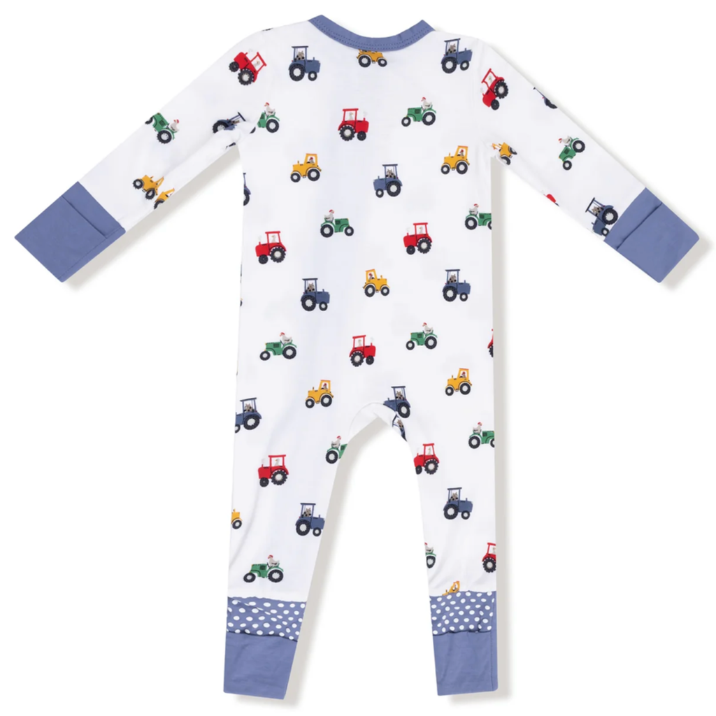Mini Tractors Footed & Footless Sleeper - Little Kinfolk Boutique | Children's Clothing Regina, SK