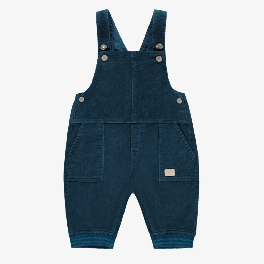Jed Turquoise Corduroy Overalls - Little Kinfolk Boutique | Children's Clothing Regina, SK