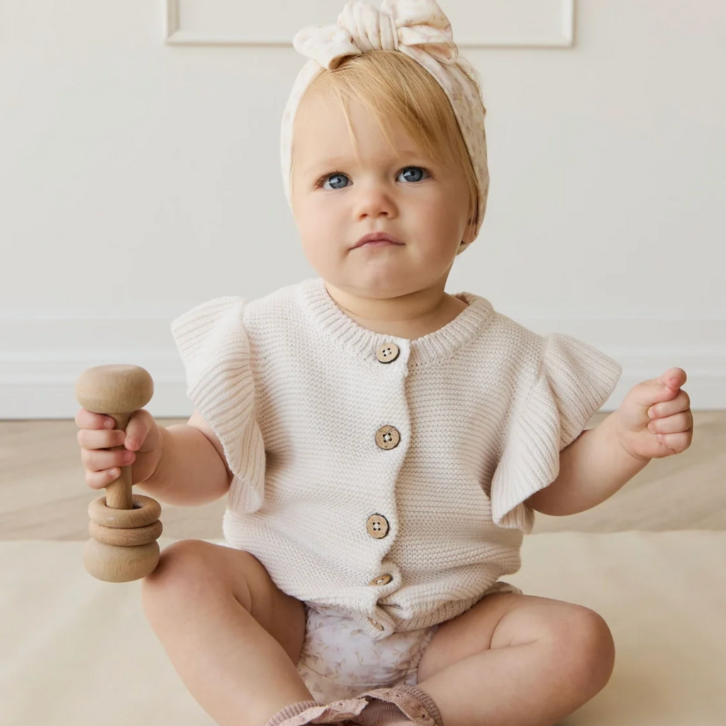 Elise Parisian Pink Vest - Little Kinfolk Boutique | Children's Clothing Regina, SK