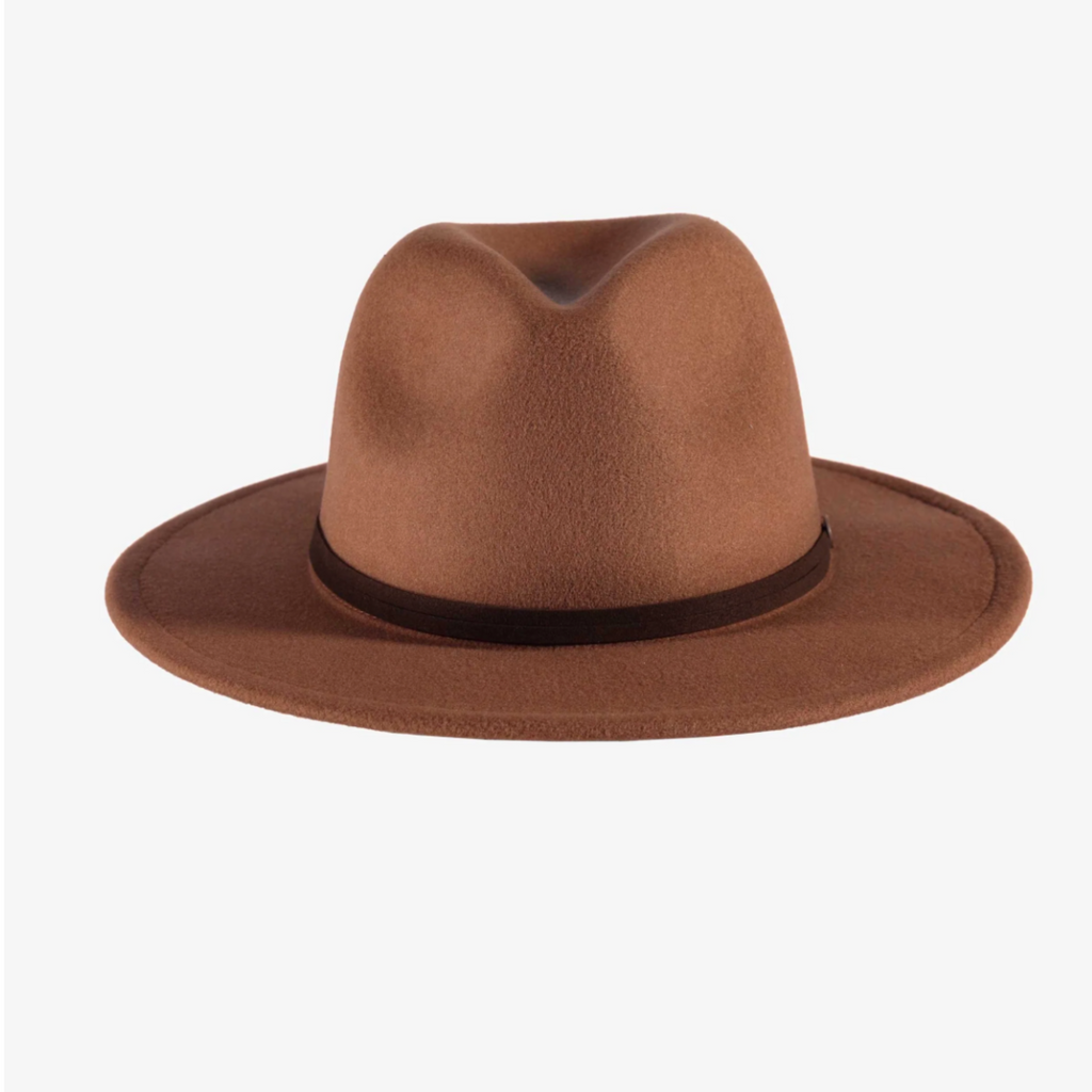 Souris Mini Flat Brim Western Fedora - Little Kinfolk Boutique | Children's Clothing Regina, SK