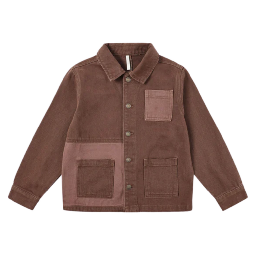 Marcus Denim Brown Jacket PRE-SALE - Little Kinfolk Boutique | Children's Clothing Regina, SK