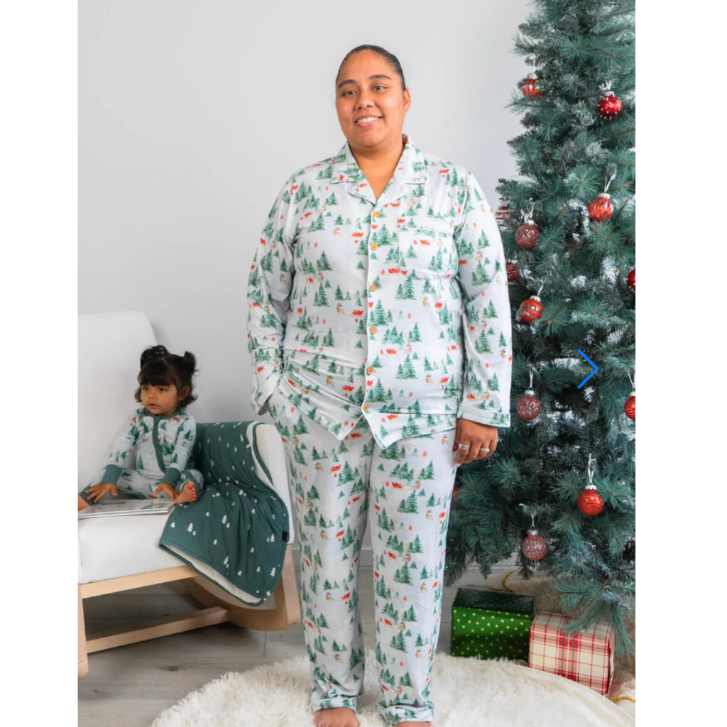 Sleigh Ride Bamboo Women's Classic L/S PJ Set - Little Kinfolk Boutique | Children's Clothing Regina, SK