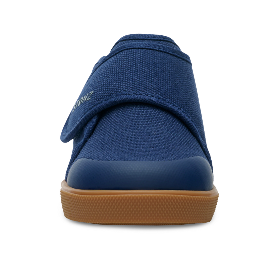 Stonz NAVY Cruiser Natural Toddler & Baby Shoes - Little Kinfolk Boutique | Children's Clothing Regina, SK