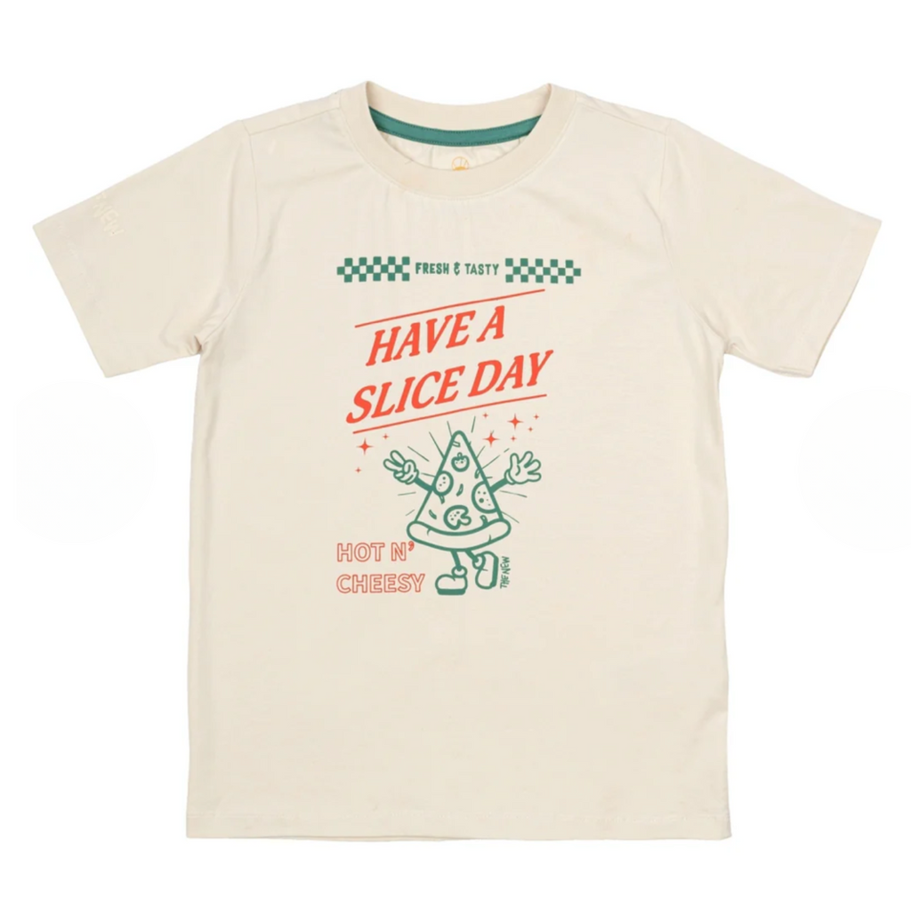 Nash Pizza Tee - Little Kinfolk Boutique | Children's Clothing Regina, SK