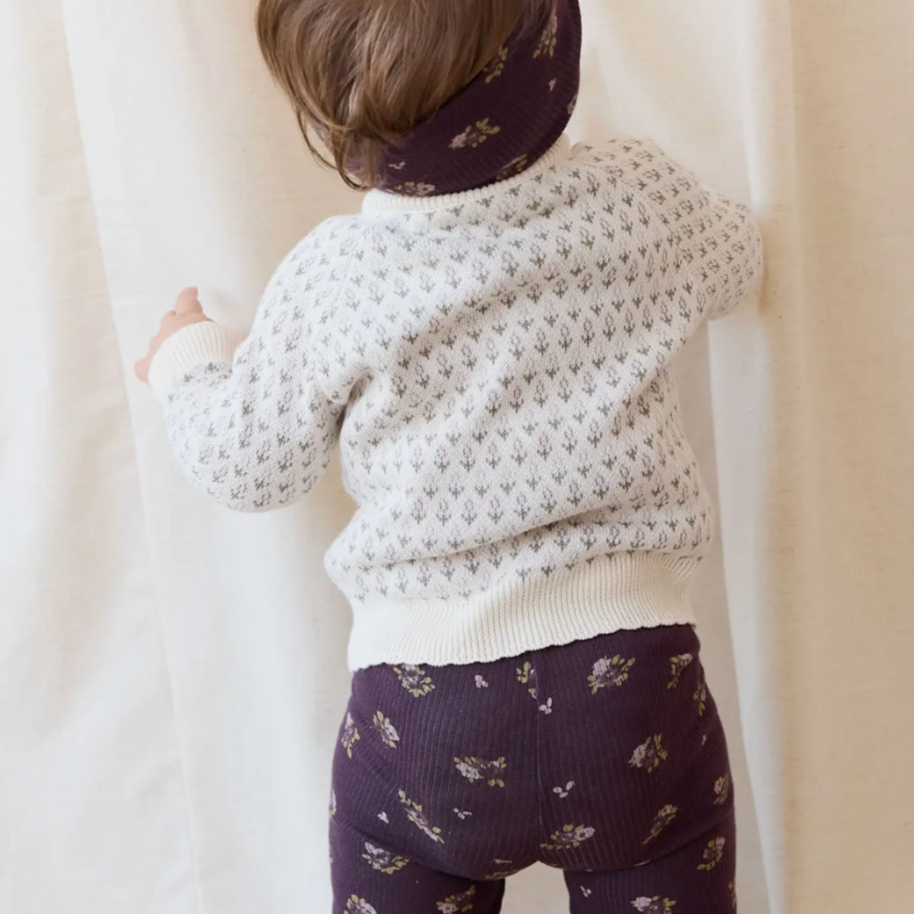 Savannah Jacquard Cardigan - Little Kinfolk Boutique | Children's Clothing Regina, SK