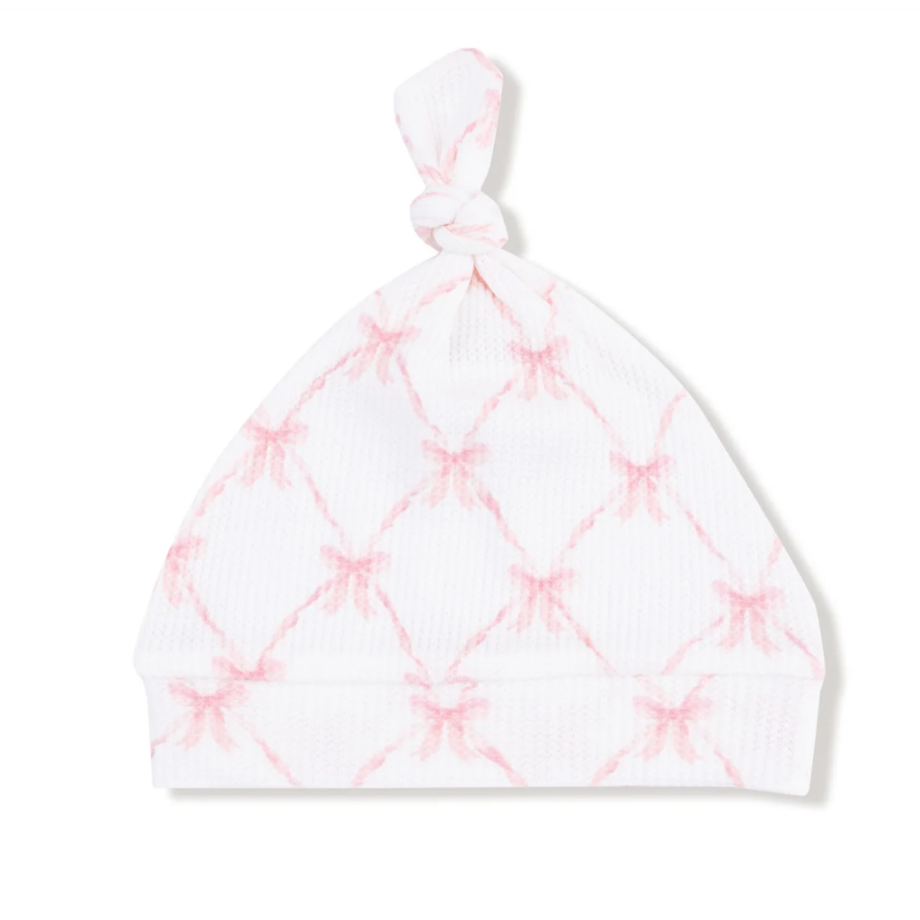 Ribbon Bow Trellis Knotted Hat - Little Kinfolk Boutique | Children's Clothing Regina, SK
