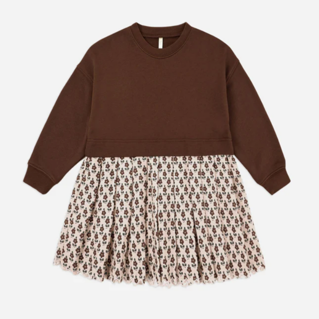 Vintage Bloom Sweatshirt Dress PRE-SALE - Little Kinfolk Boutique | Children's Clothing Regina, SK