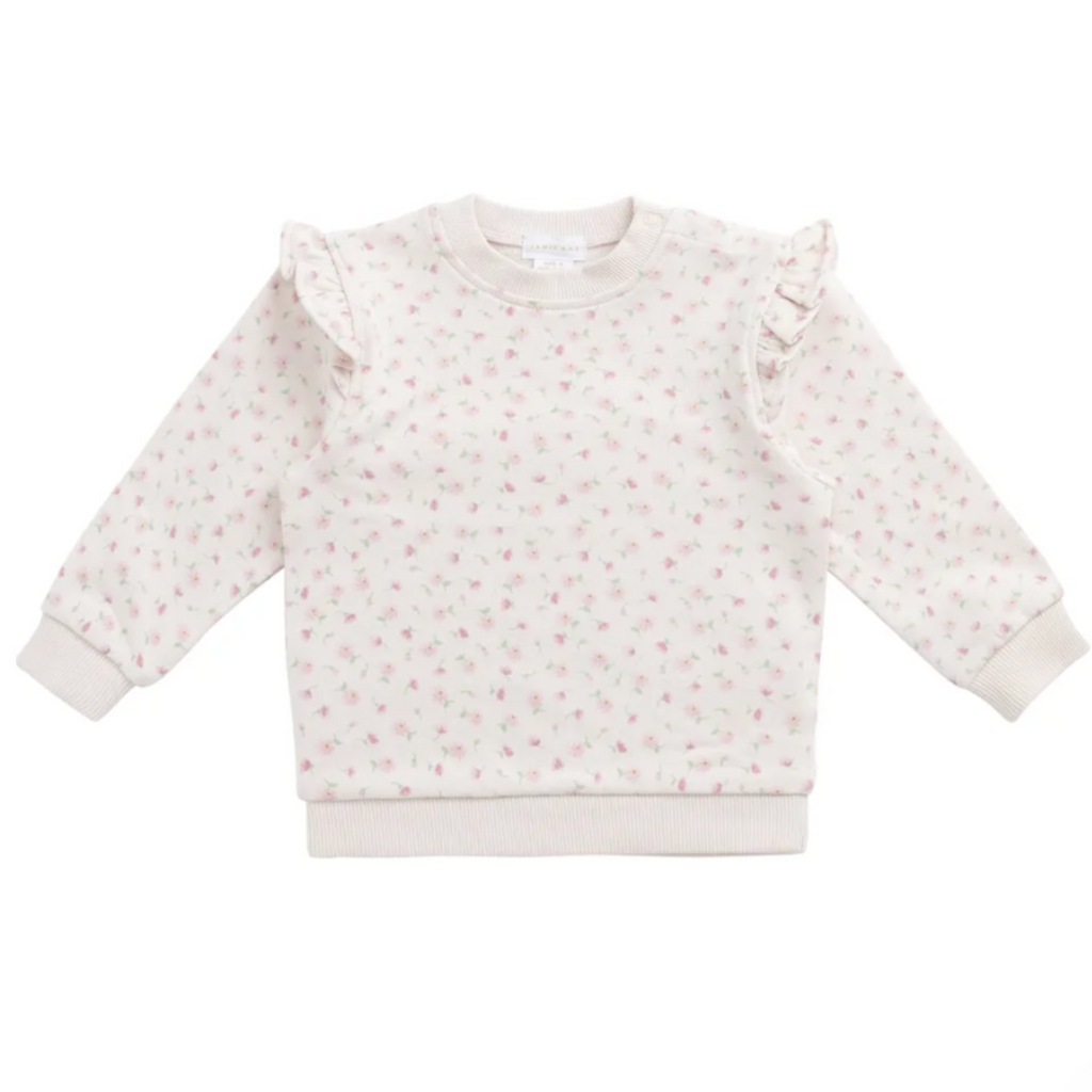 Lilith Sweatshirt in Victoria Blush PRESALE - Little Kinfolk Boutique | Children's Clothing Regina, SK