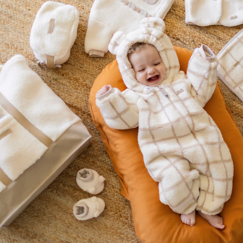 Sherpa One Piece Fleece Suit - Little Kinfolk Boutique | Children's Clothing Regina, SK