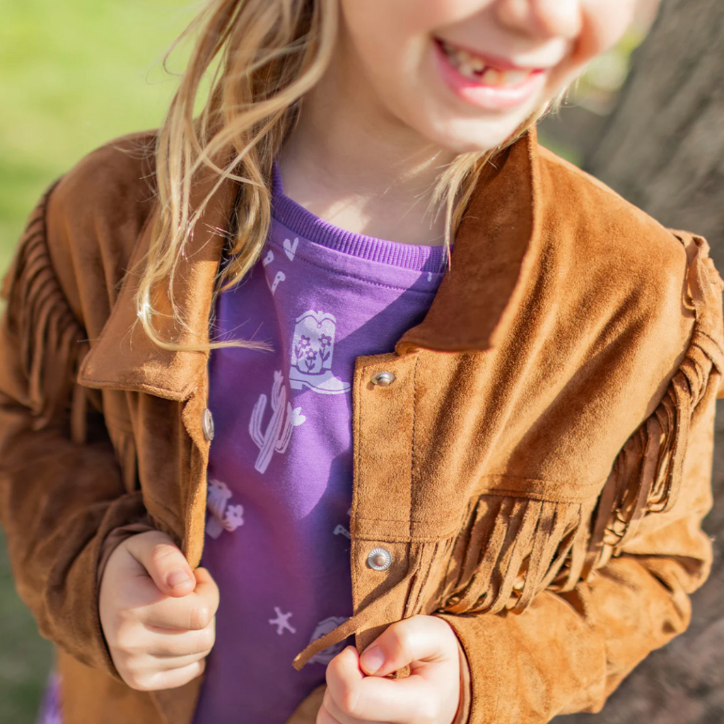 Swayze Suede Jacket - Little Kinfolk Boutique | Children's Clothing Regina, SK