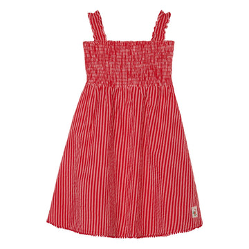 Nicolet Tango Red Stripe Dress - Little Kinfolk Boutique | Children's Clothing Regina, SK