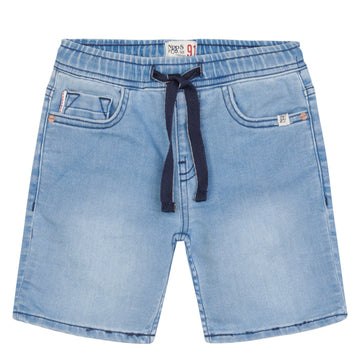 Laurence Light Wash Denim Shorts - Little Kinfolk Boutique | Children's Clothing Regina, SK